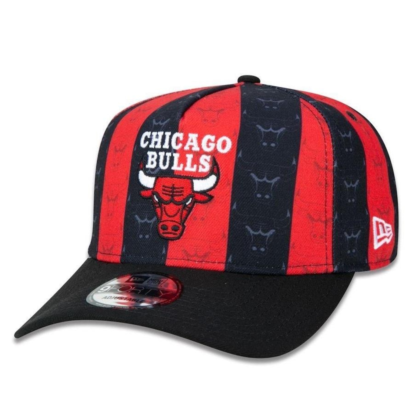 Boné Aba Curva New Era Chicago Bulls 940 A-Frame Soccer Style Main - Snapback - Adulto - Foto 1