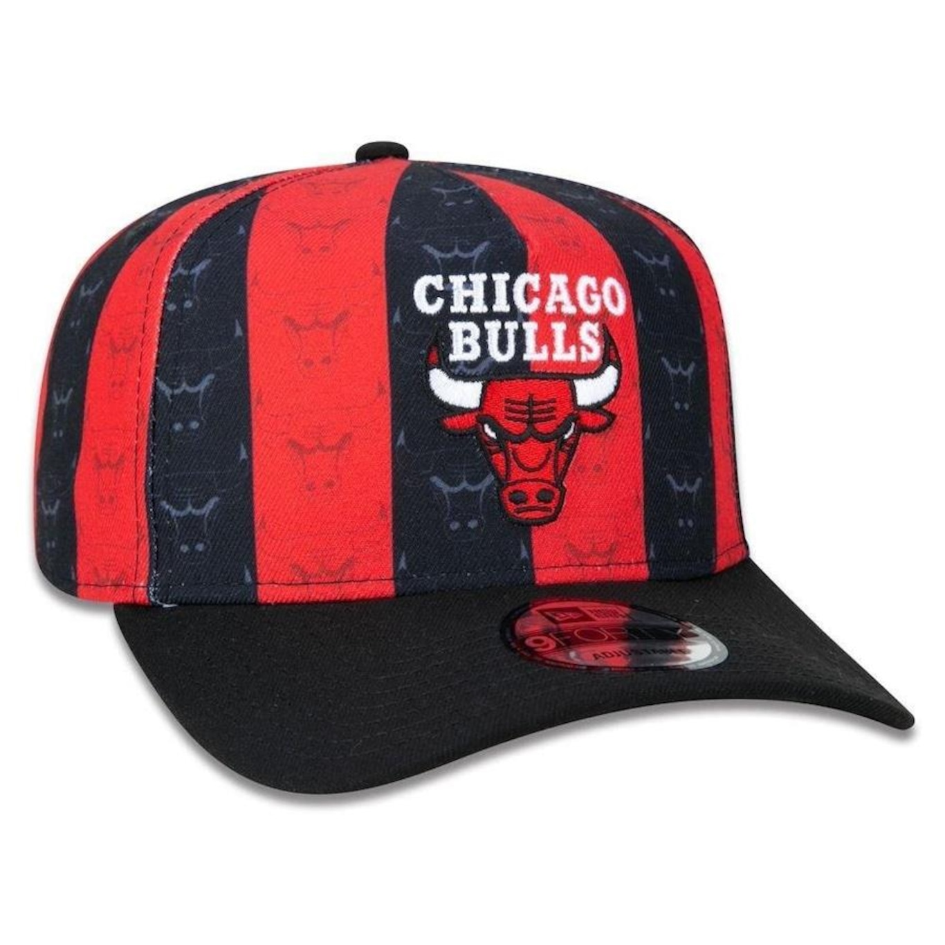 Boné Aba Curva New Era Chicago Bulls 940 A-Frame Soccer Style Main - Snapback - Adulto - Foto 4