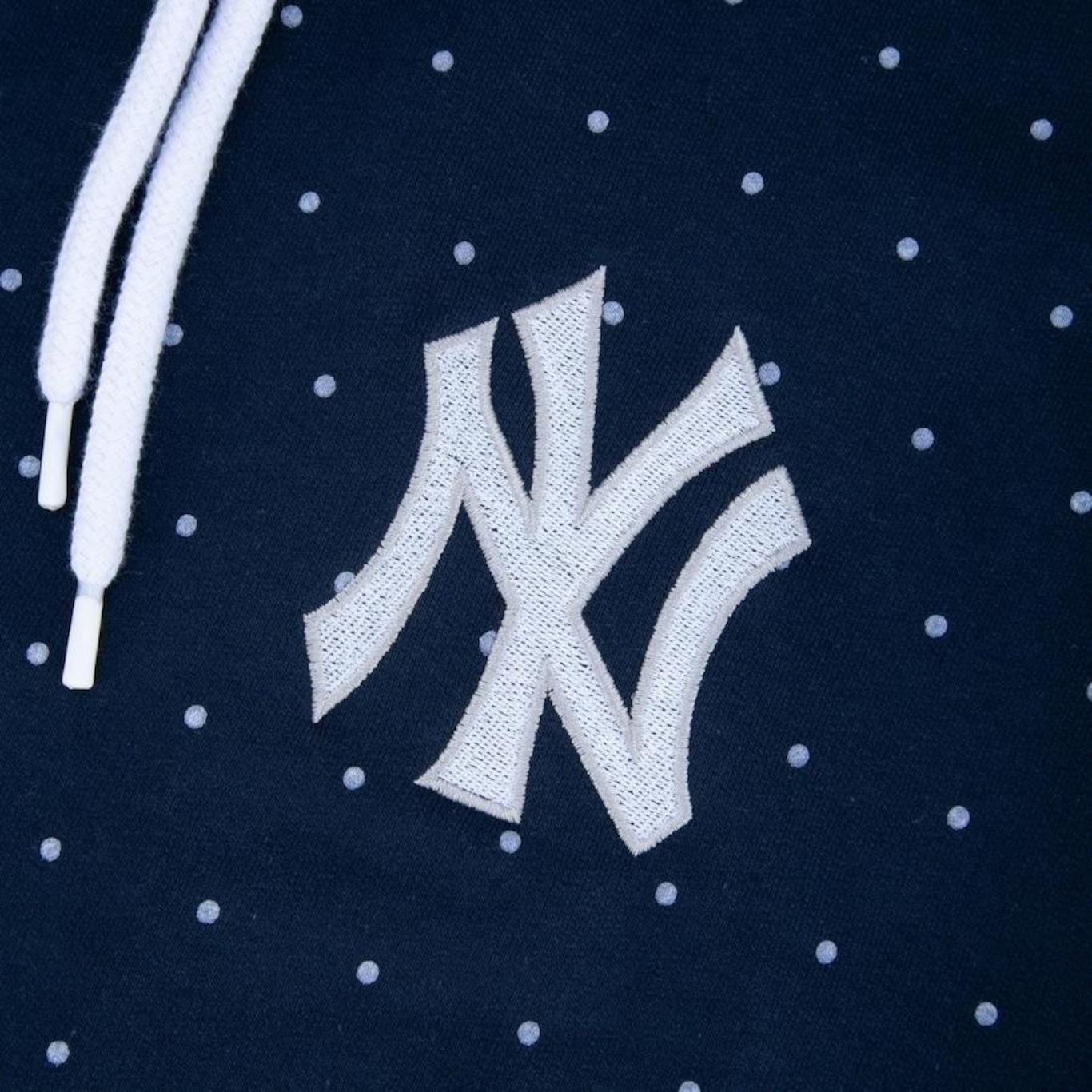 Blusão de Moletom New Era Canguru MLB New York Yankees Modern Classic - Masculino - Foto 3