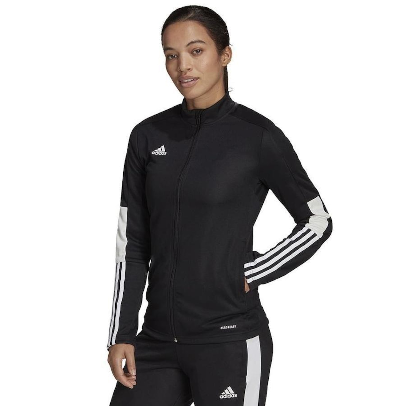 Jaqueta adidas Tiro Essentials - Feminina - Foto 2