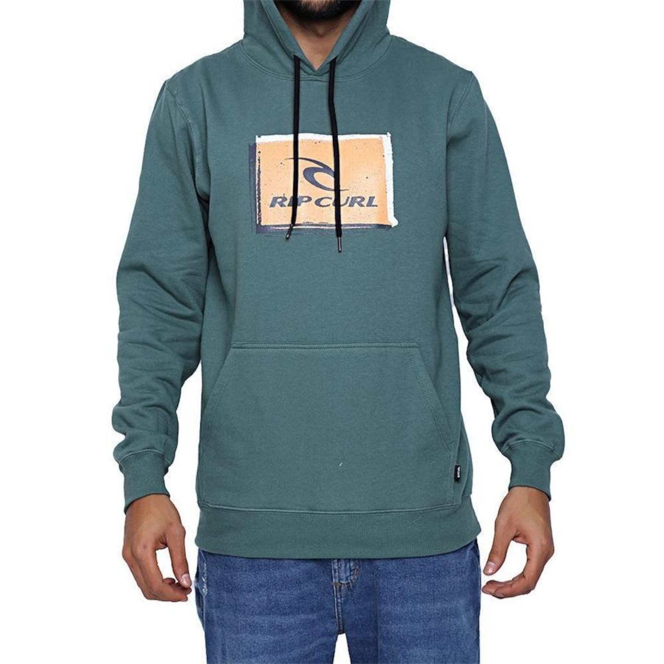 Blusão de Moletom Rip Curl Icon Trash Hood - Masculino - Foto 1