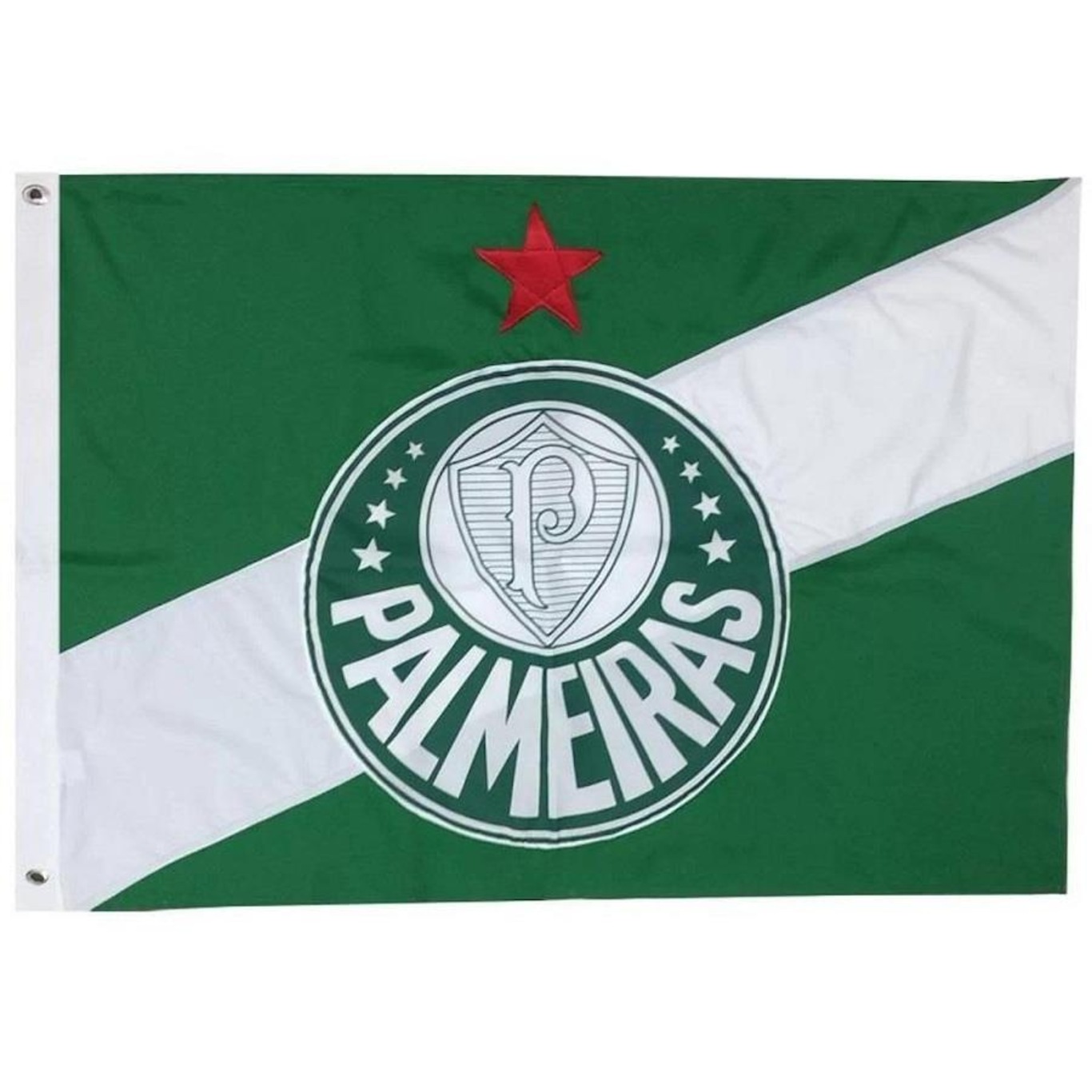 Bandeira BC Sartori Palmeiras 2 Panos 0,90 x 1,28 M - Foto 1