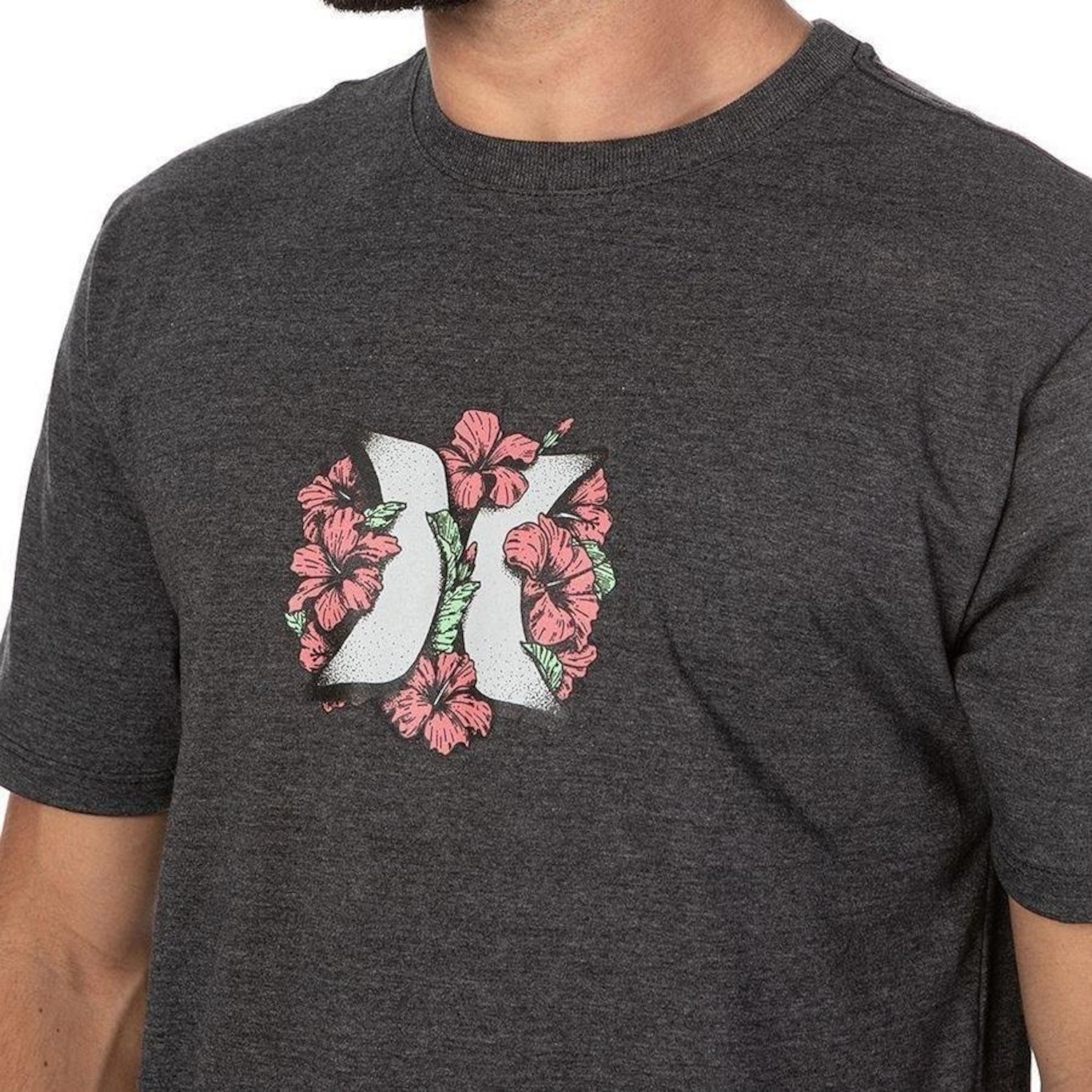 Camiseta Hurley Rose - Masculina - Foto 3