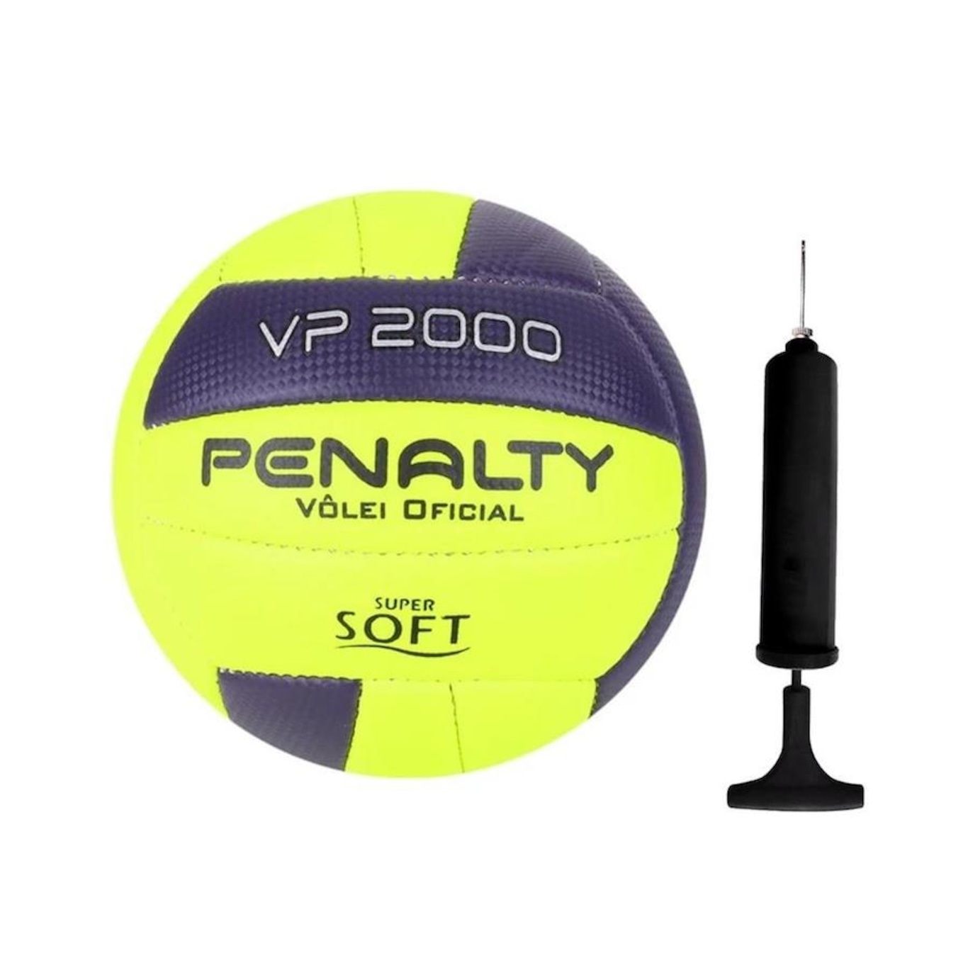 Bola Vôlei Penalty VP 2000 X + Bomba de Ar - Foto 1