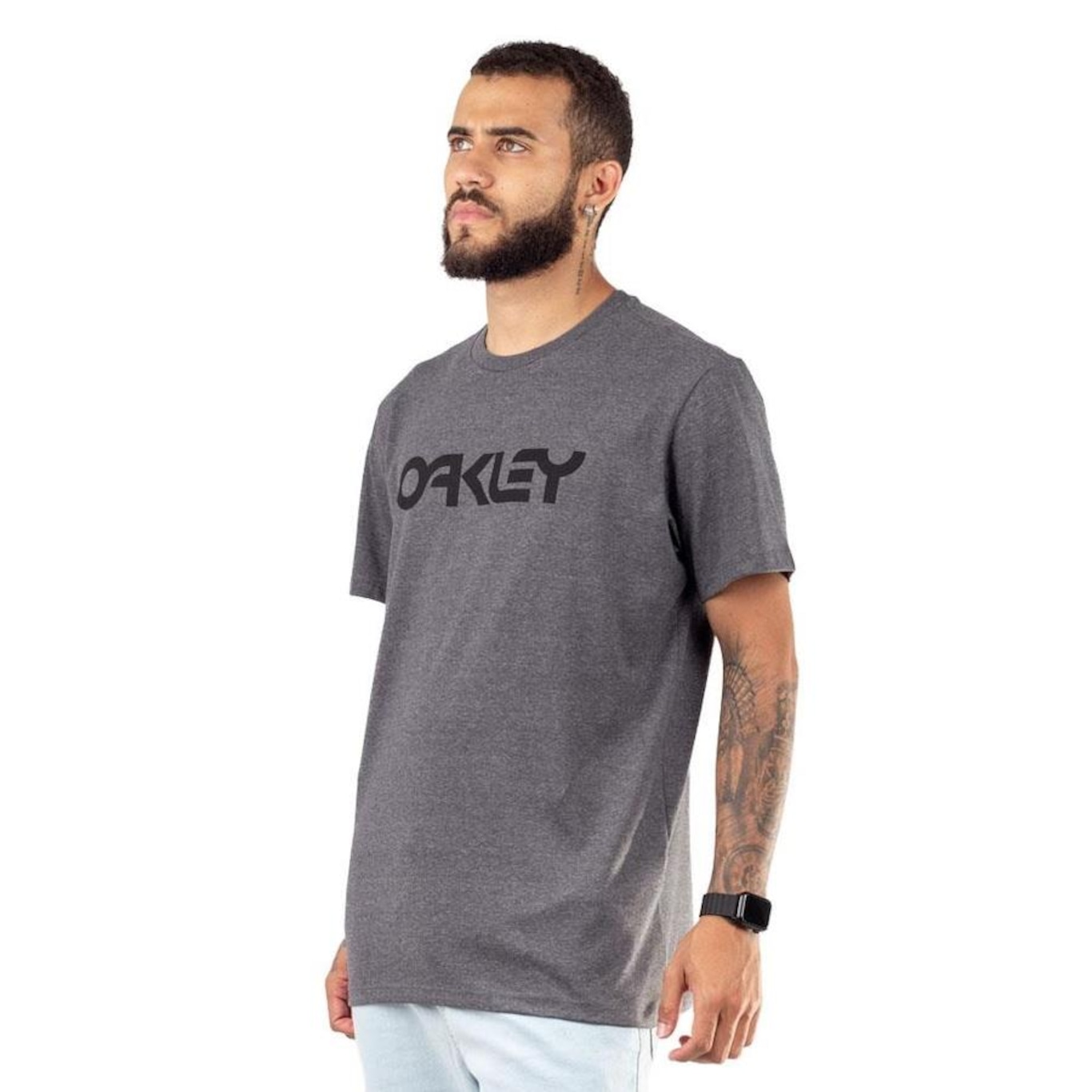 Camiseta oakley original masculina mark ii ss tee branca em Promoção na  Americanas