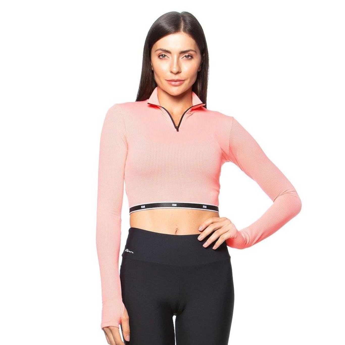 Camiseta Cropped Run More Max Fresh - Feminino - Foto 1