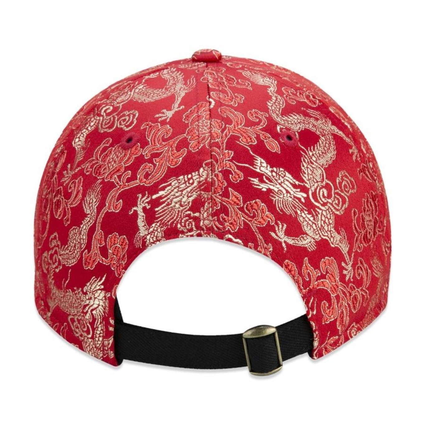 Boné Aba Curva New Era 9Forty ST China Vibes Jacquard - Strapback - Adulto - Foto 4