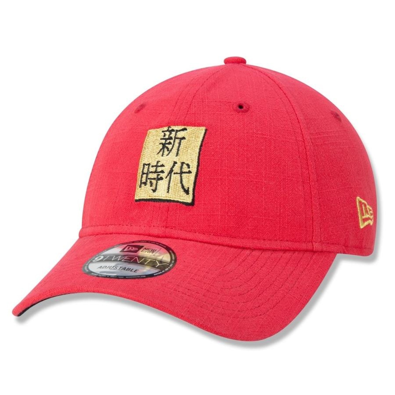 Boné Aba Curva New Era 9Twenty ST China Vibes New Era China - Strapback - Adulto - Foto 1