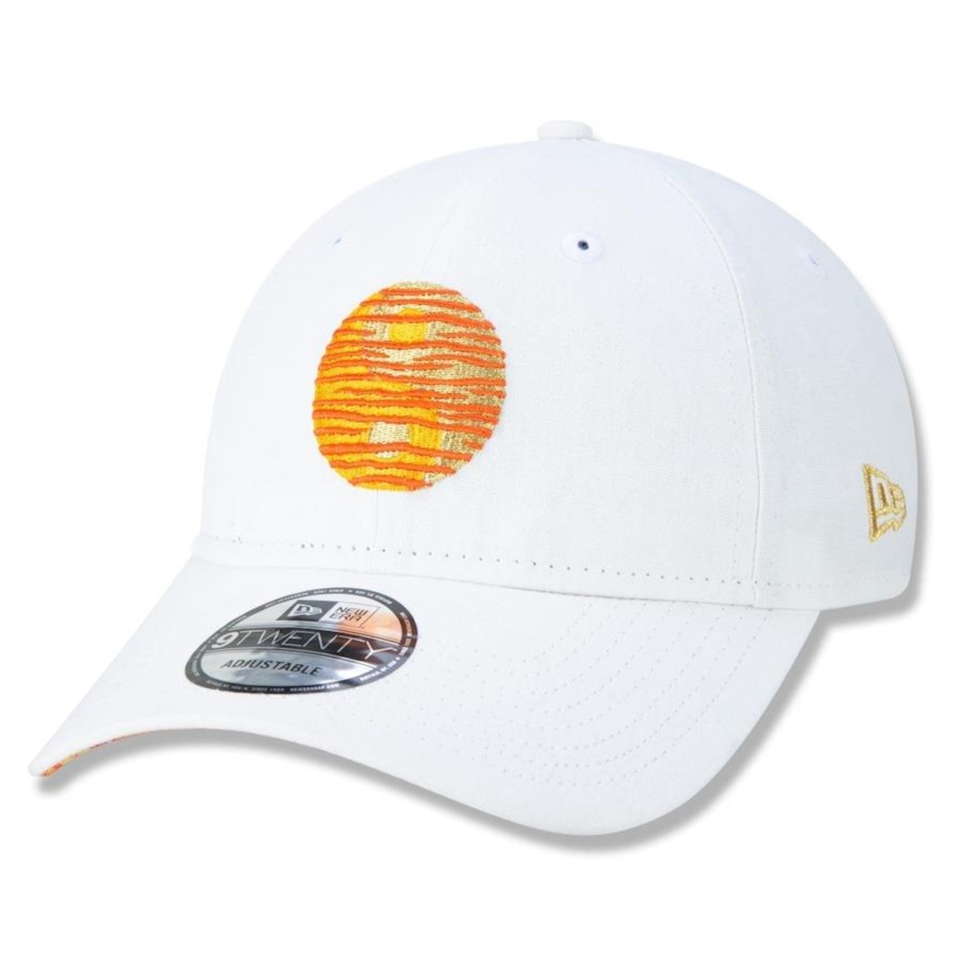 Boné Aba Curva New Era 9Twenty ST China Vibes Yin Yang New - Strapback - Adulto - Foto 1