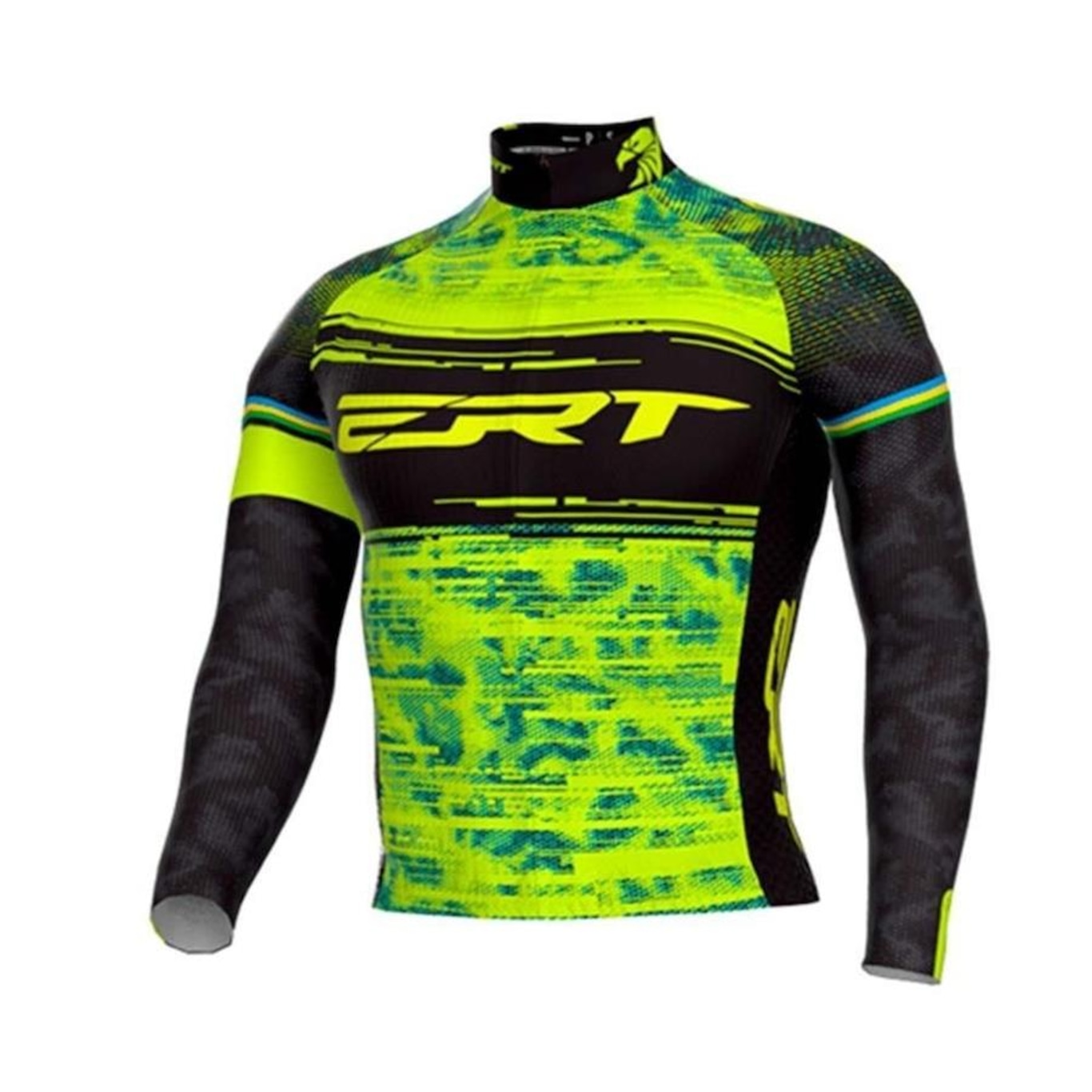 Camisa de Ciclismo Manga Longa ERT New Elite The Eagle - Masculino - Foto 1