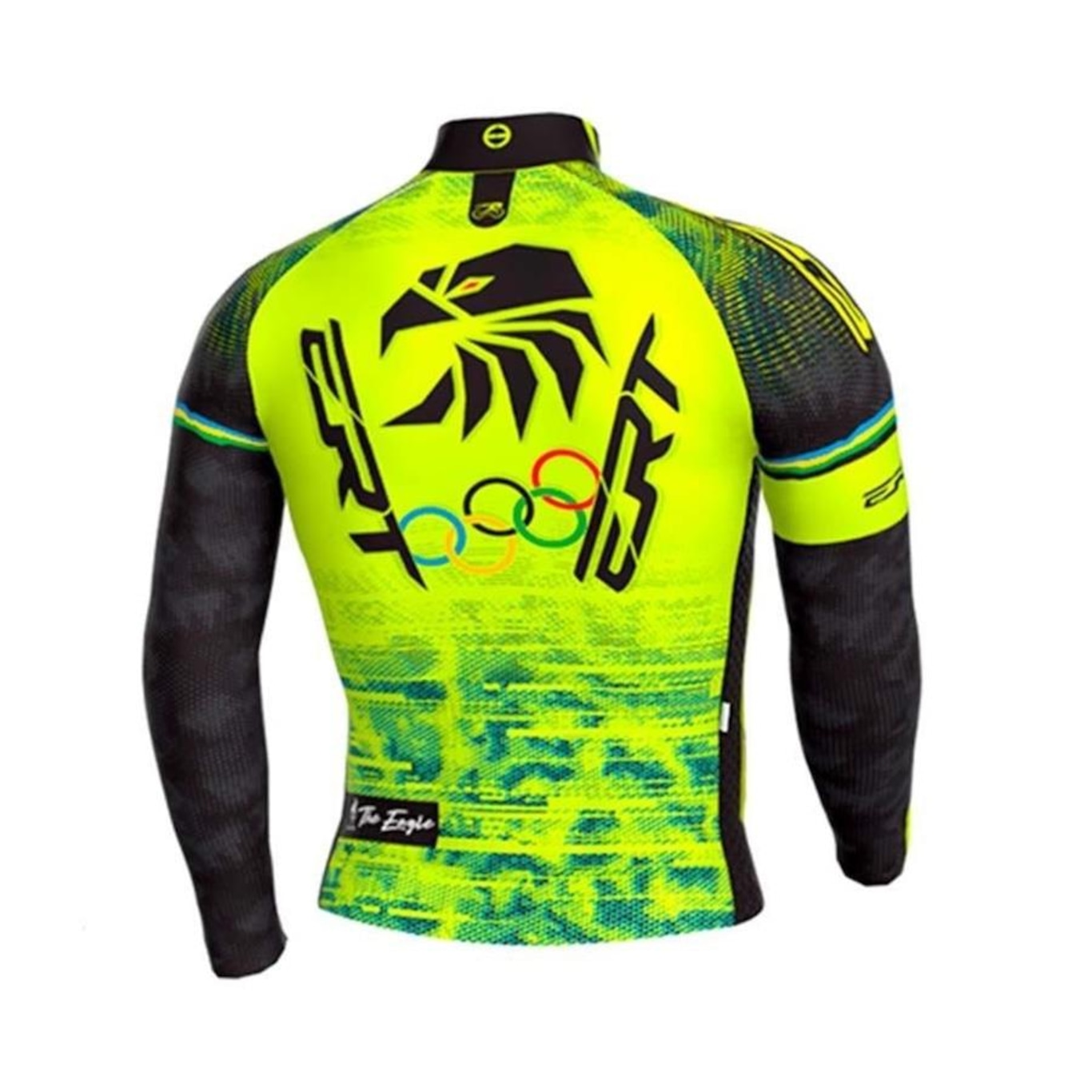 Camisa de Ciclismo Manga Longa ERT New Elite The Eagle - Masculino - Foto 2