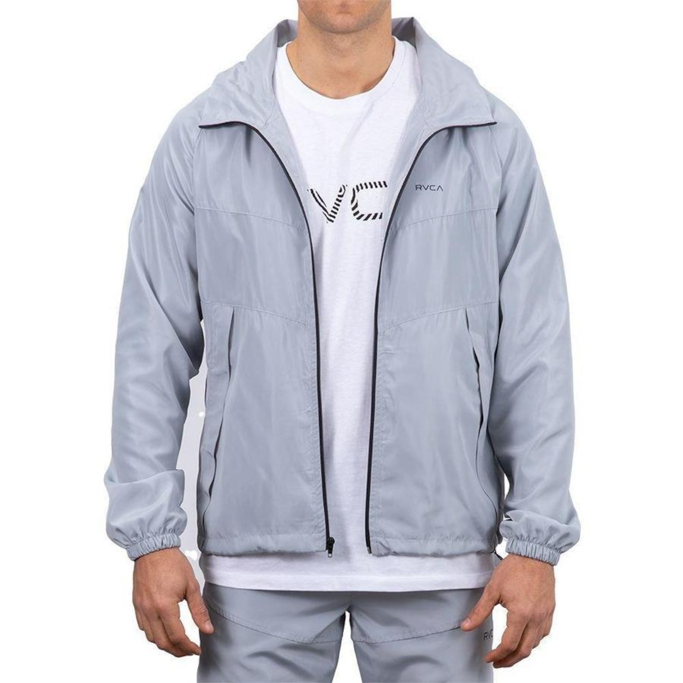 Jaqueta RVCA VA Windbreaker Jacket - Masculina - Foto 3