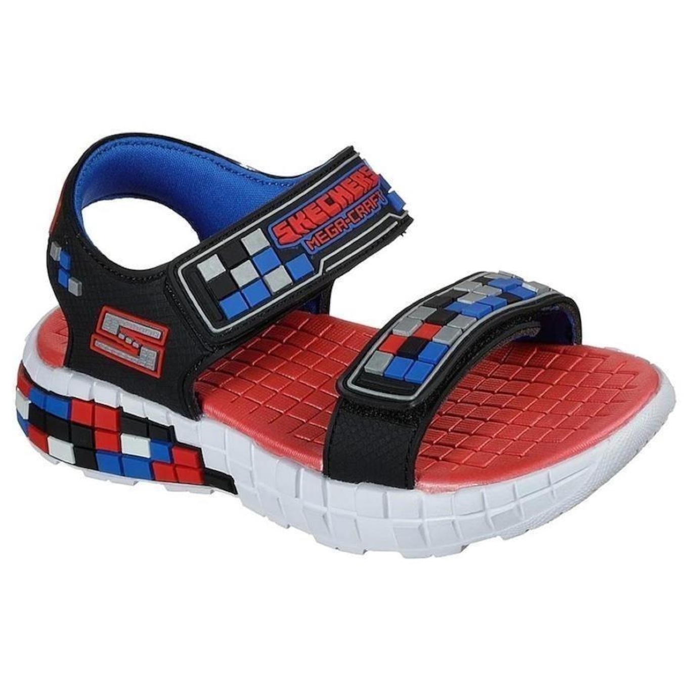 Sandália Skechers Mega Craft - Infantil - Foto 2