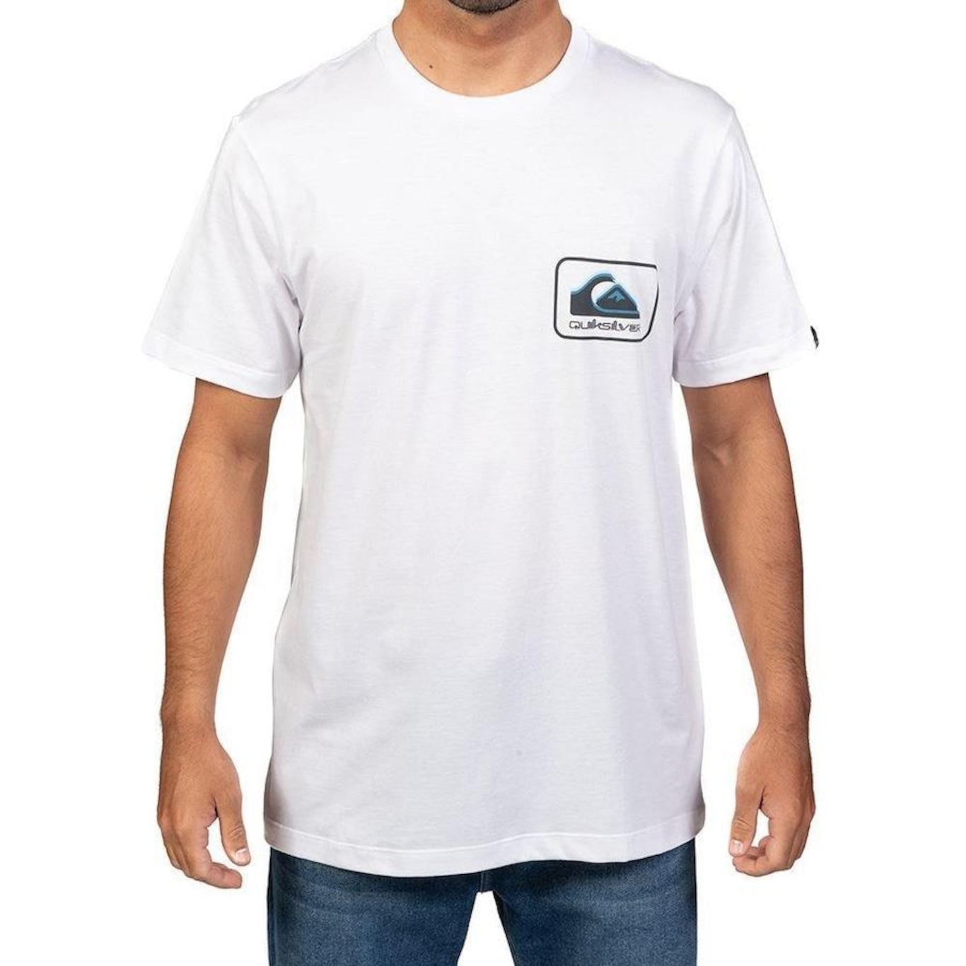 Camiseta Quiksilver Owni Wappen - Masculina - Foto 1