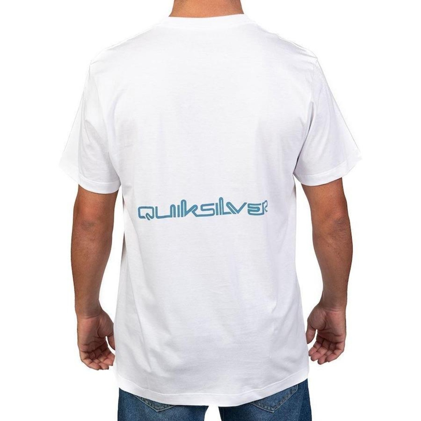 Camiseta Quiksilver Owni Wappen - Masculina - Foto 2