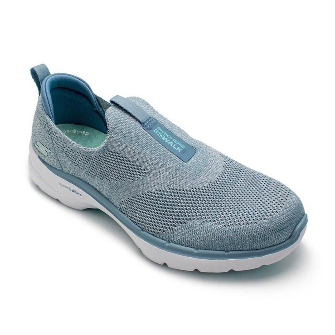 Tênis Skechers Go Walk 6 Glimmering - Feminino - Foto 2