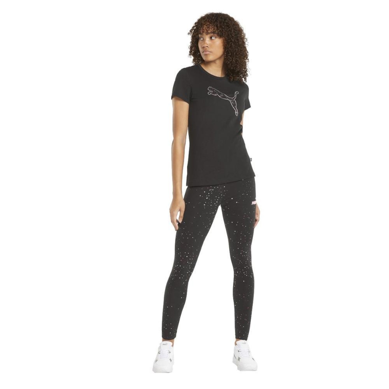 Camiseta Puma Power Graphic Stardust 848826-01 - Feminina - Foto 5