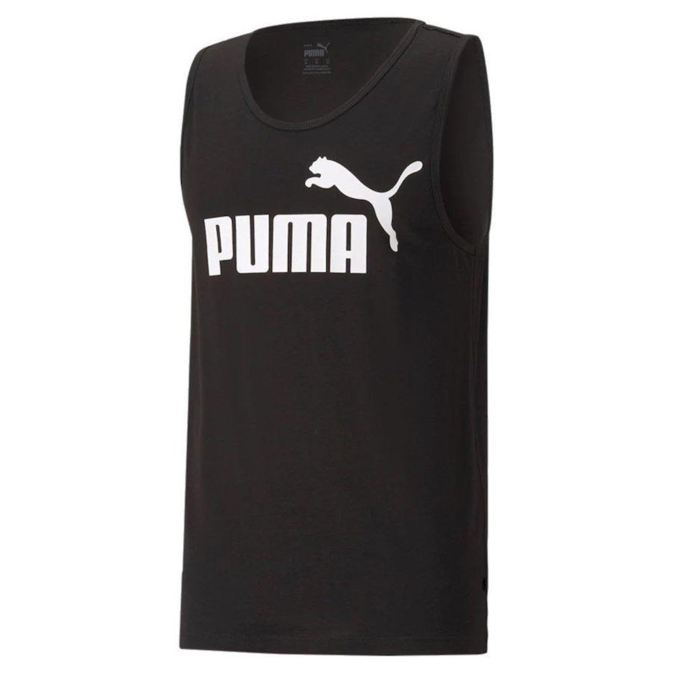 Camiseta Regata Puma Essentials 586670-01 - Masculina - Foto 1