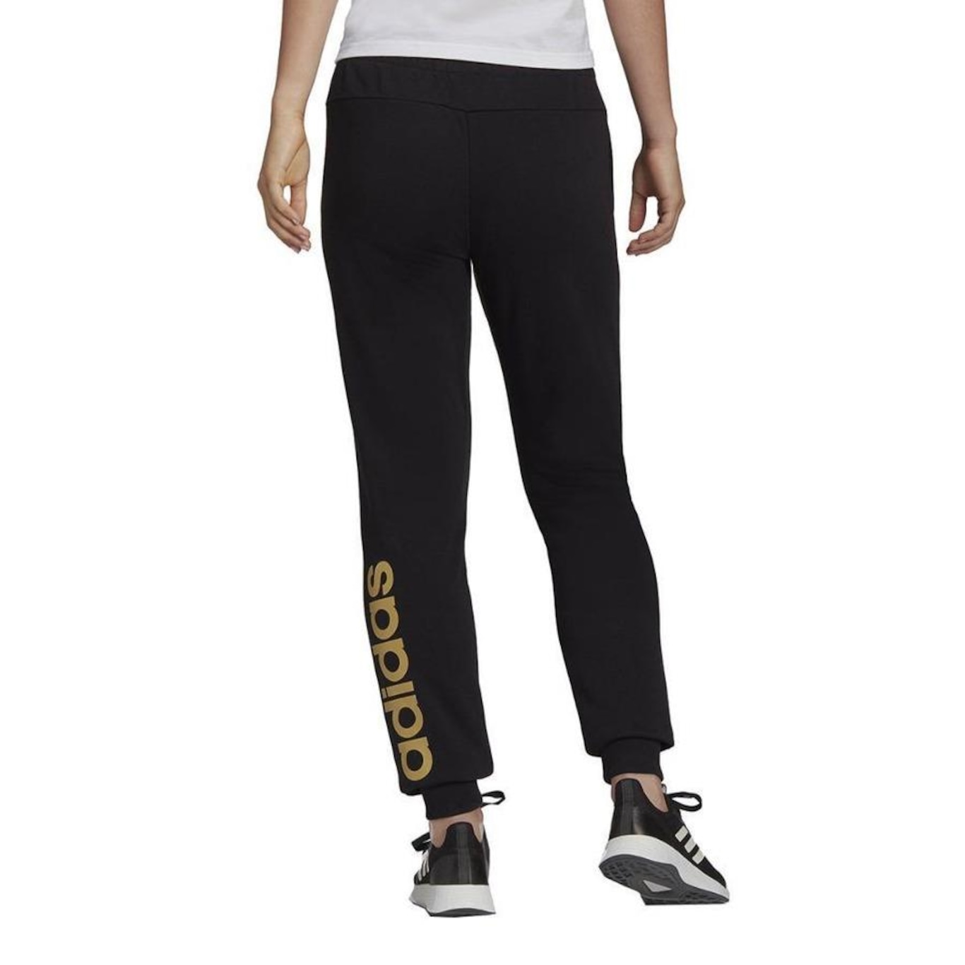 Calça adidas Essentials Logo Linear H07859 - Feminina - Foto 3