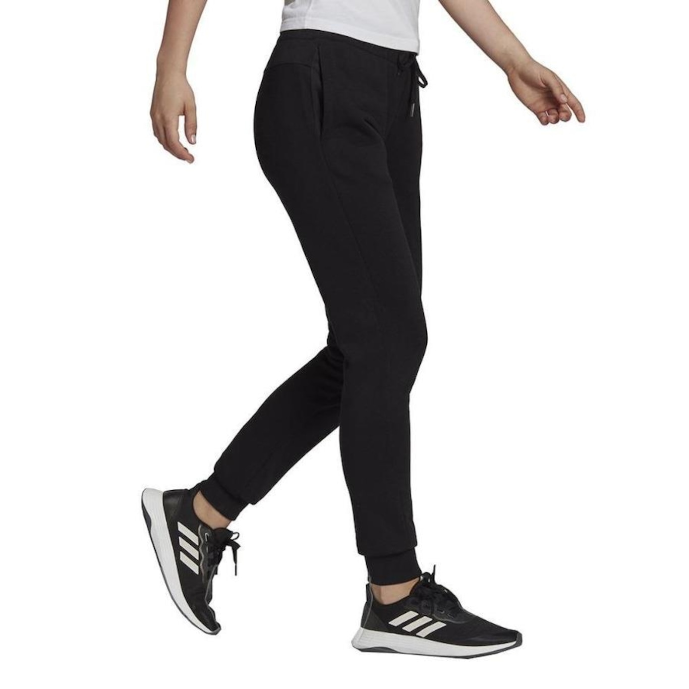 Calça adidas Essentials Logo Linear H07859 - Feminina - Foto 4