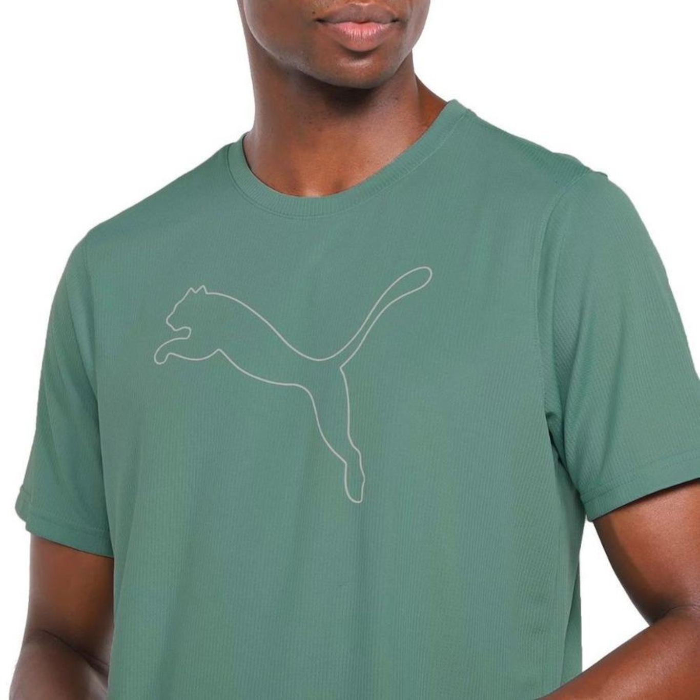 Camiseta Puma Performance Cat - Masculina - Foto 3