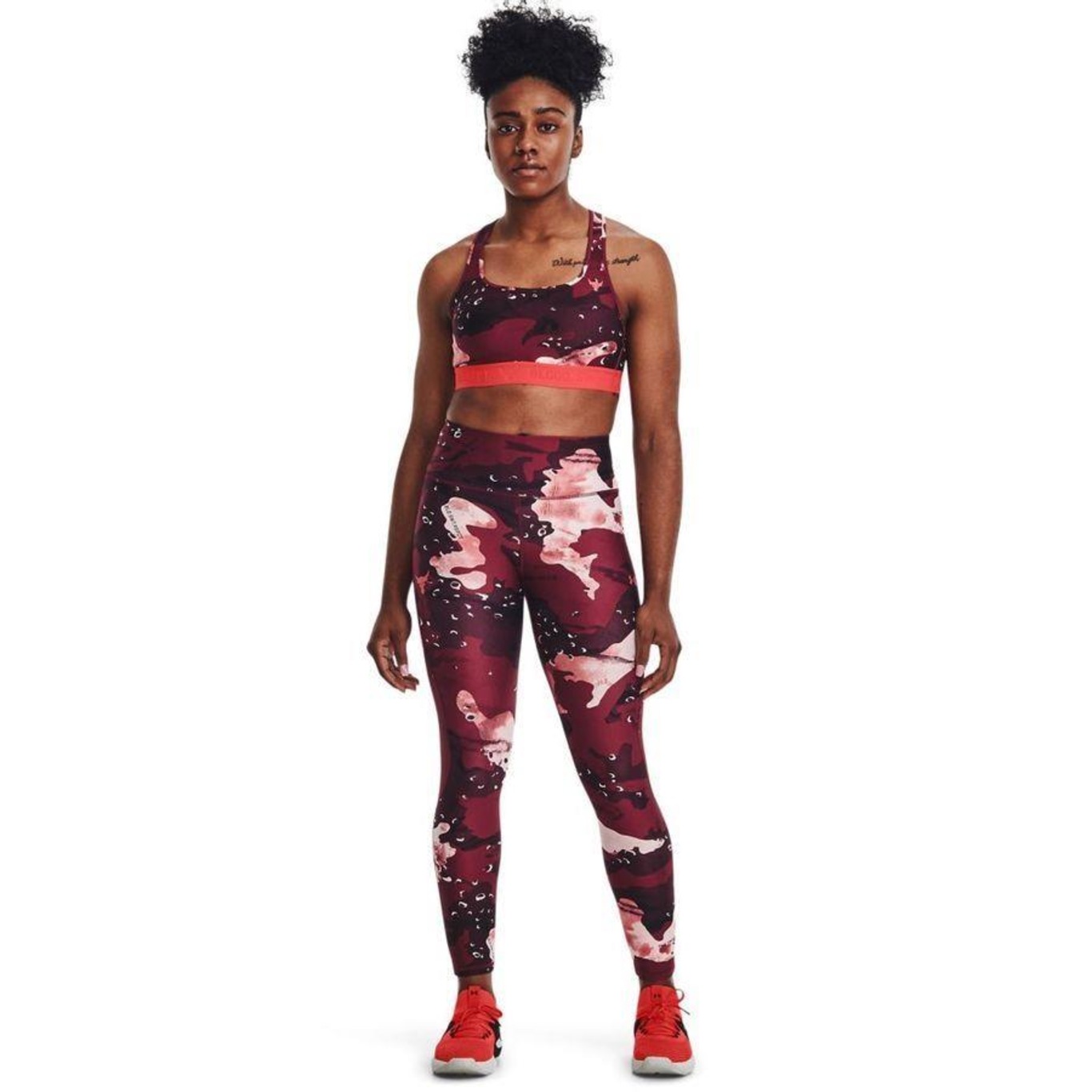 Calça Legging Under Armour Project Rock Ankle - Feminina - Foto 4