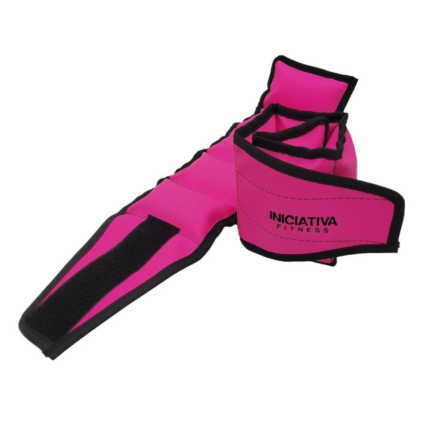 Caneleira de Peso Iniciativa Fitness Neon - 10Kg - Par - Foto 1