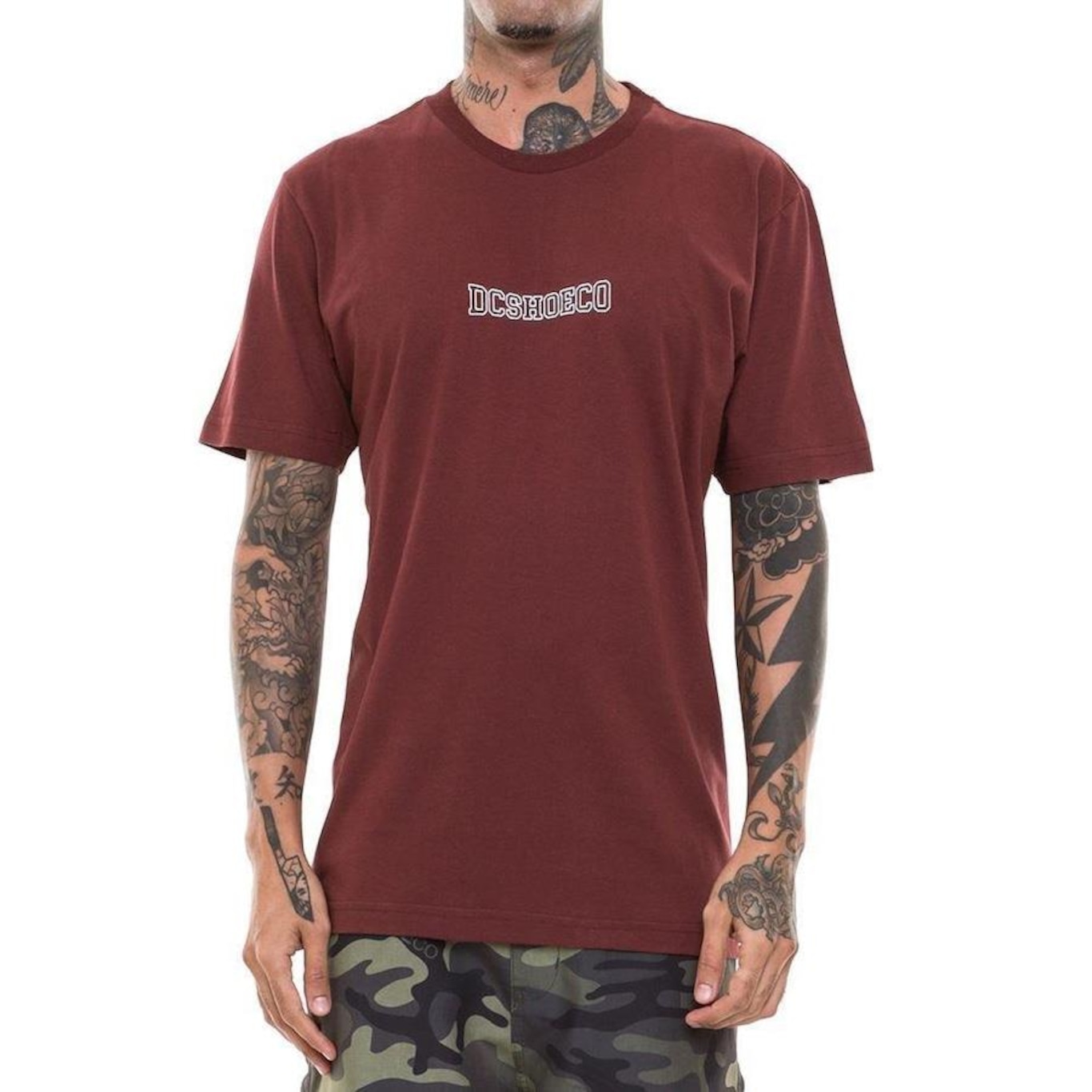 Camiseta DC Shoes College Outline - Masculina - Foto 1