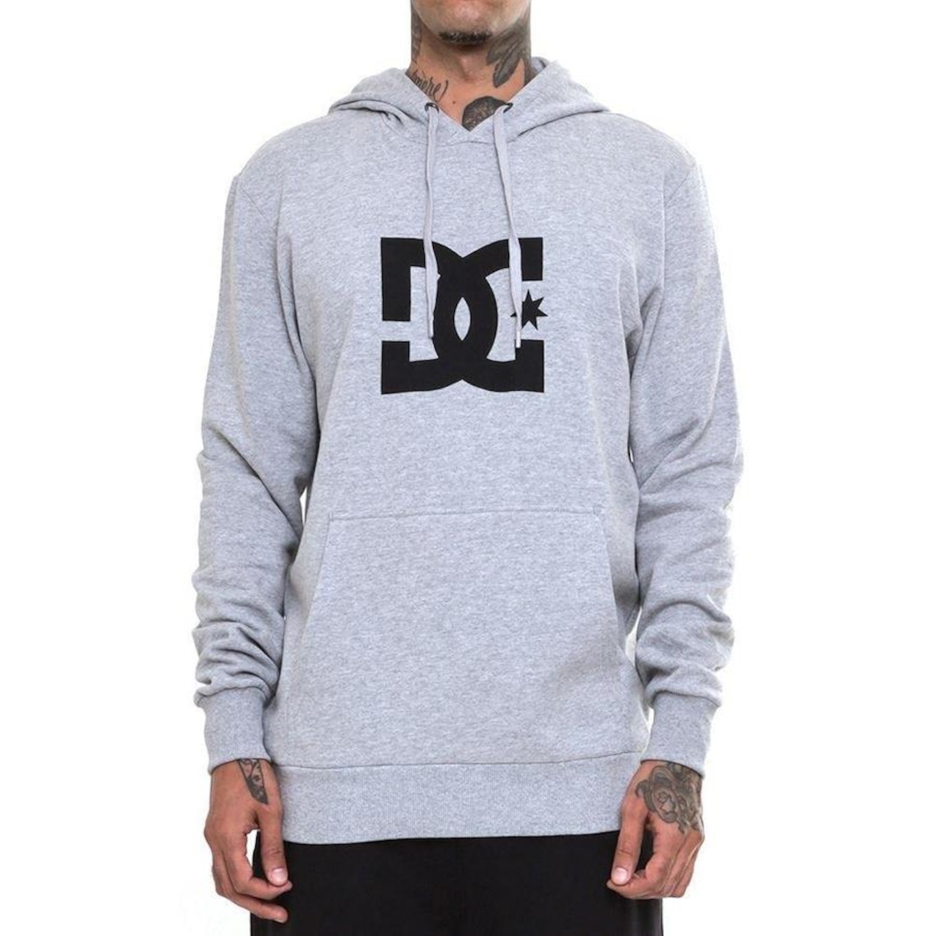 Blusão de Moletom DC Shoes Canguru DC Star PH - Masculino - Foto 1