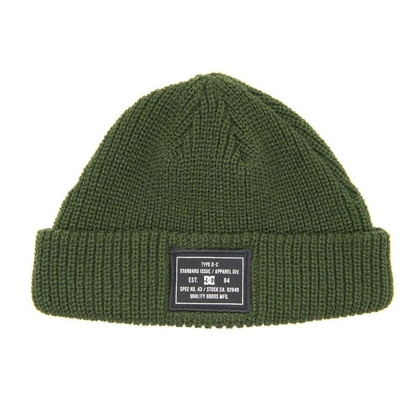 Gorro Dc Shoes Frontline Verde Escuro - Foto 1