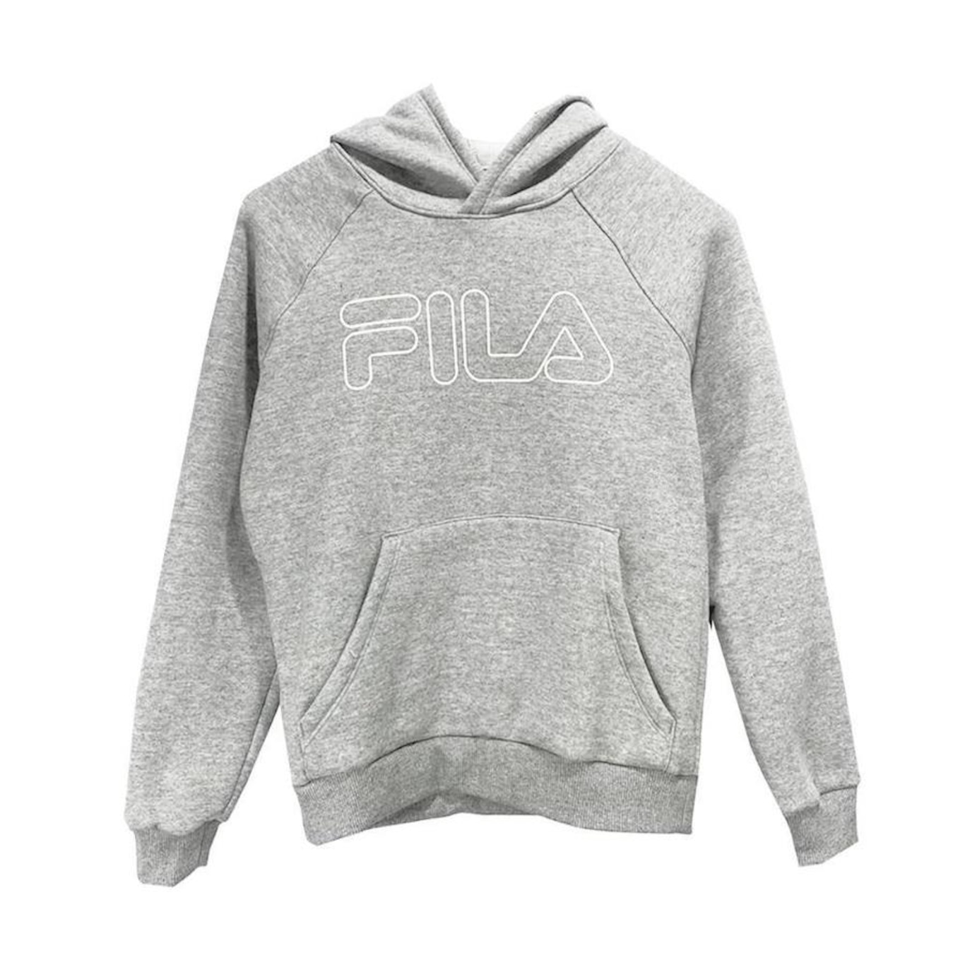 Blusão de Moletom FIla Letter Outline Winter F12L239-504 - Feminino - Foto 1