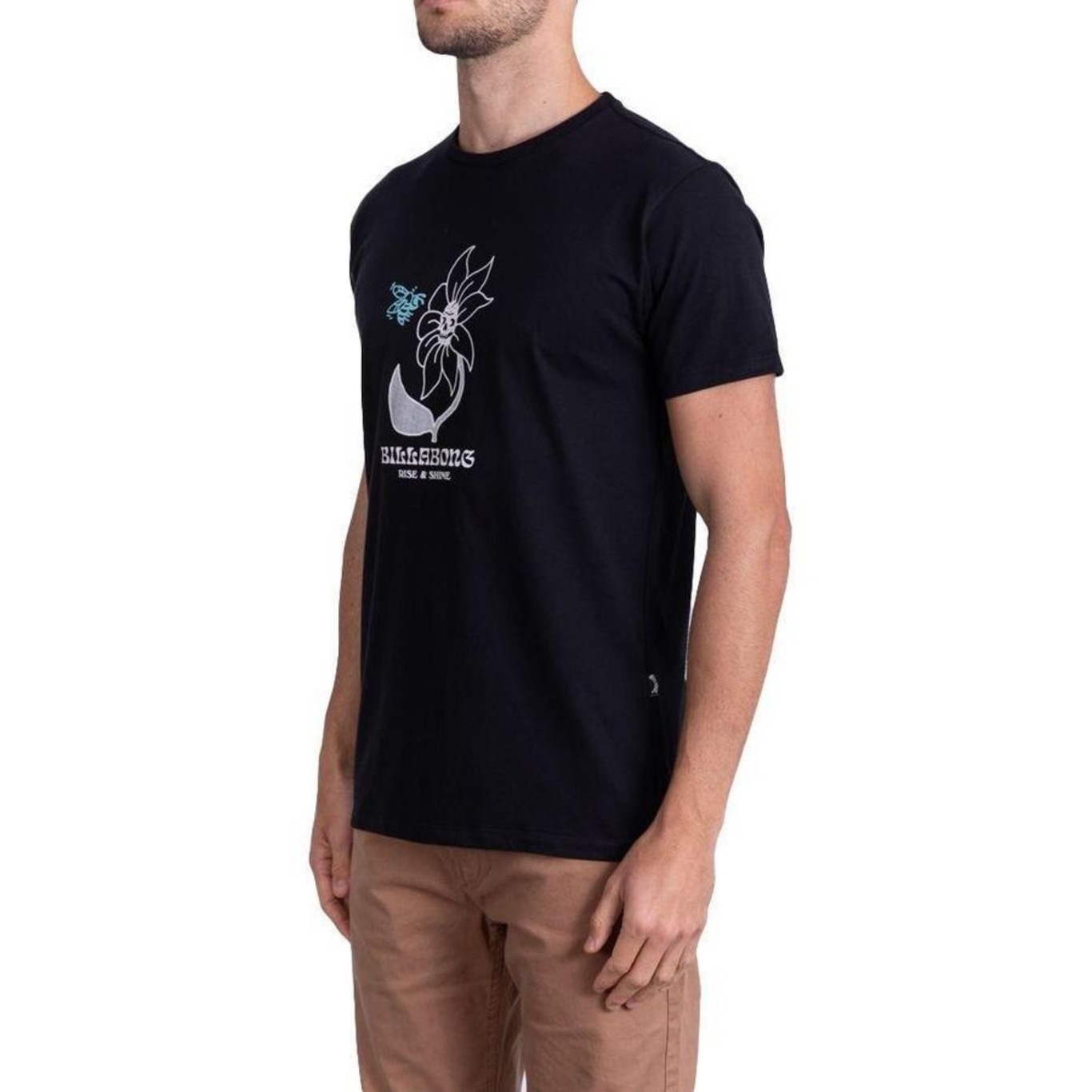 Camiseta Billabong Rise & Shine - Masculina - Foto 3