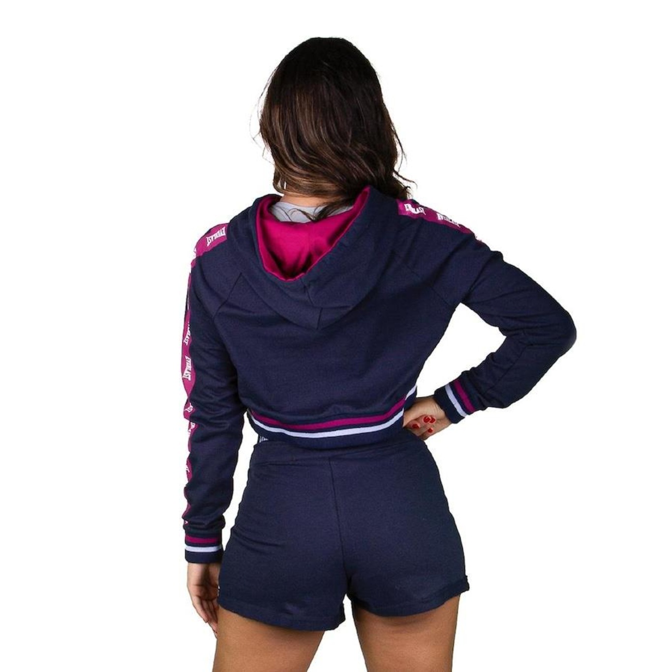 Blusão de Moletom Cropped Everlast - Feminino - Foto 4