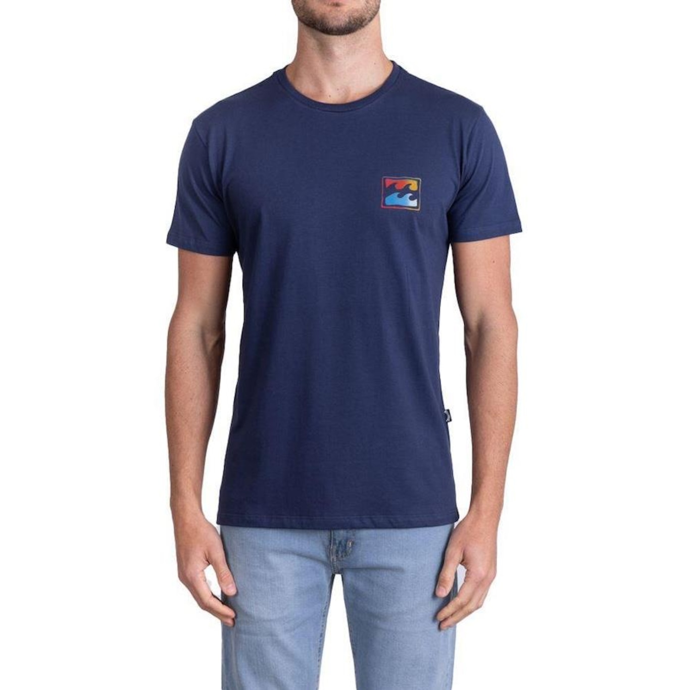 Camiseta Billabong Crayon Wave I - Masculina - Foto 1