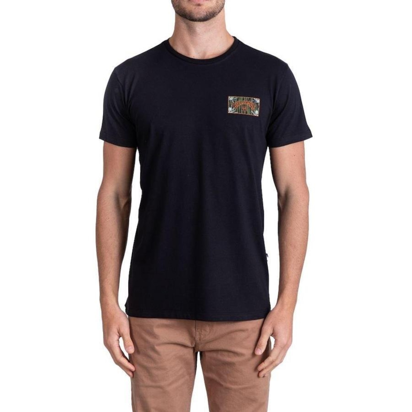 Camiseta Billabong Arch Plus Size - Masculina - Foto 1