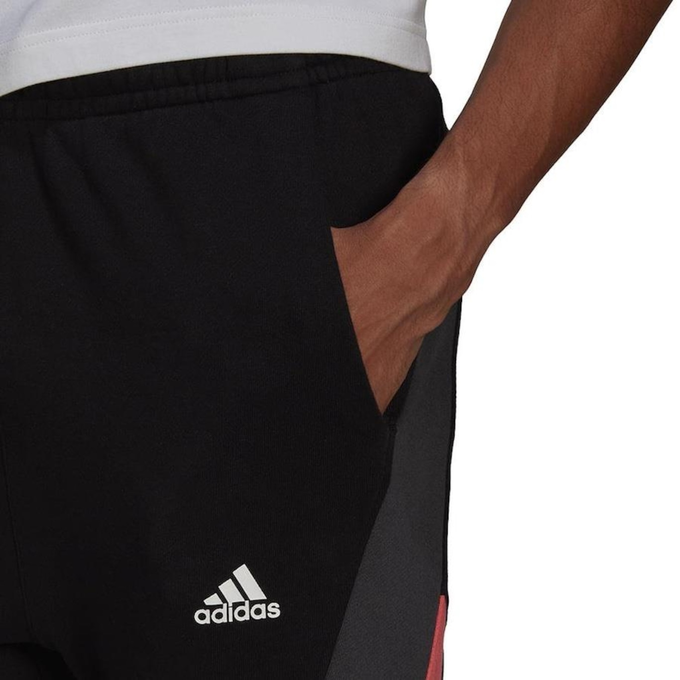 Calça de Moletom adidas Studio Lounge - Masculina - Foto 4