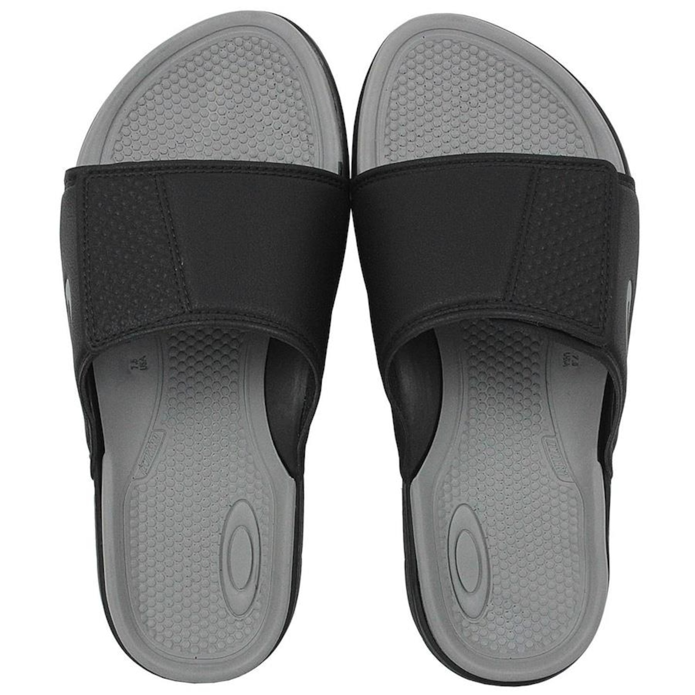 Chinelo Slide Oakley Break Black - Masculino - Foto 1