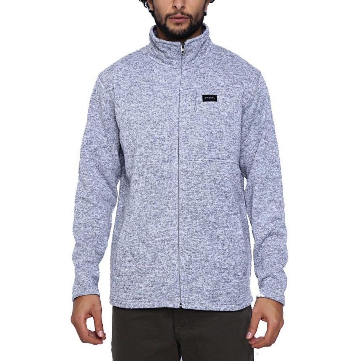 Jaqueta de Moletom Rip Curl Especial Crescent Zip T - Masculino - Foto 1