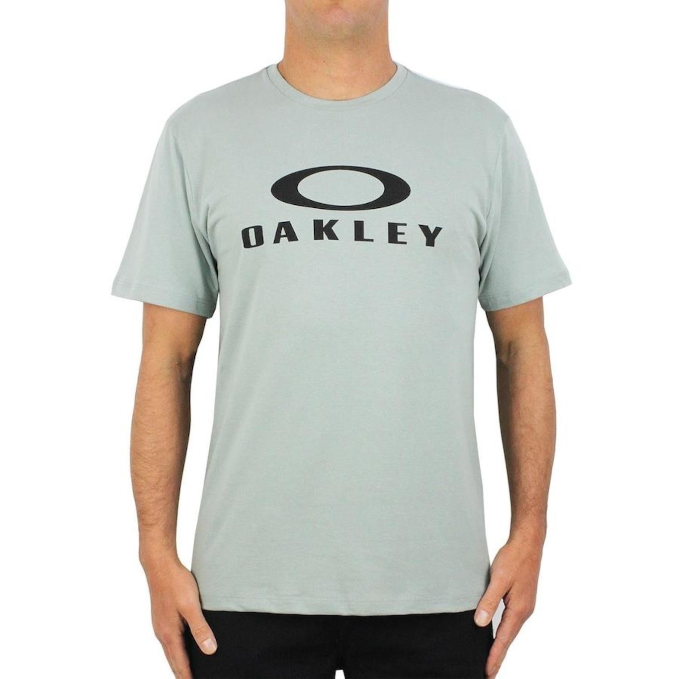 Camiseta Oakley O-Bark Stone Grey - Masculino - Foto 1