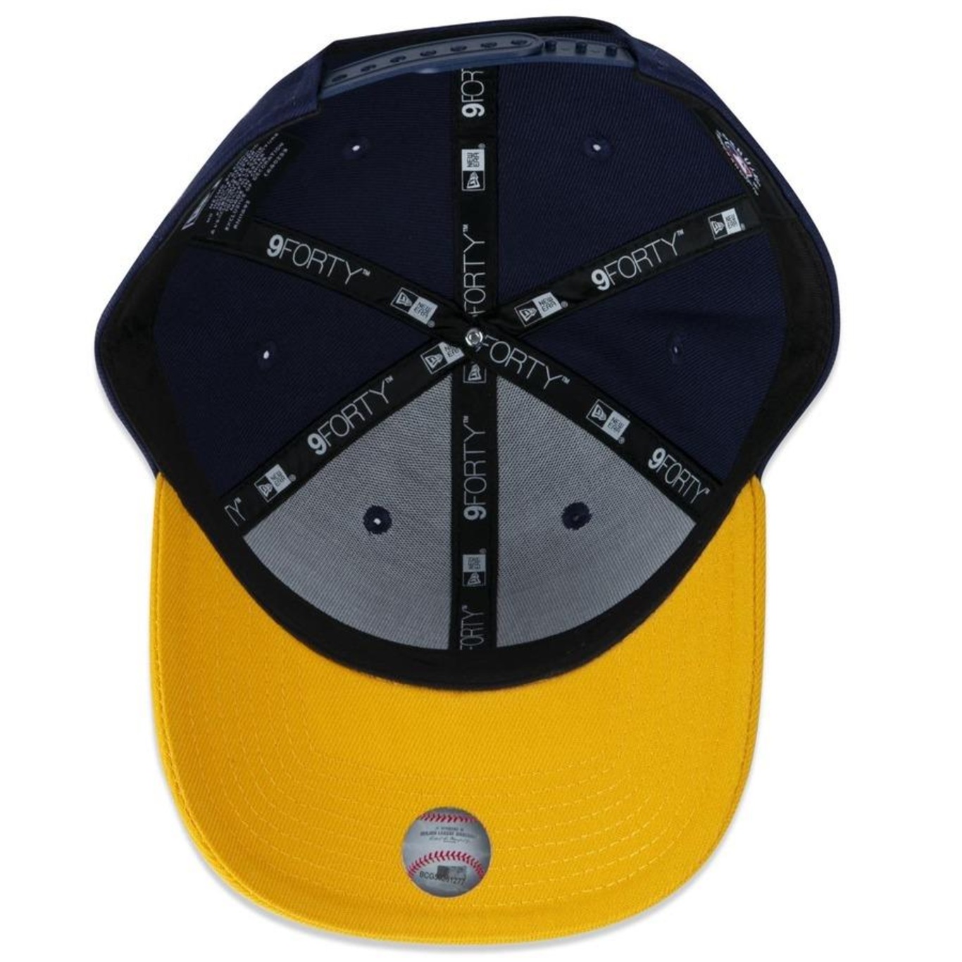 Boné Aba Curva New Era 9Forty Milwaukee Brewers MLB - Snapback - Adulto - Foto 5