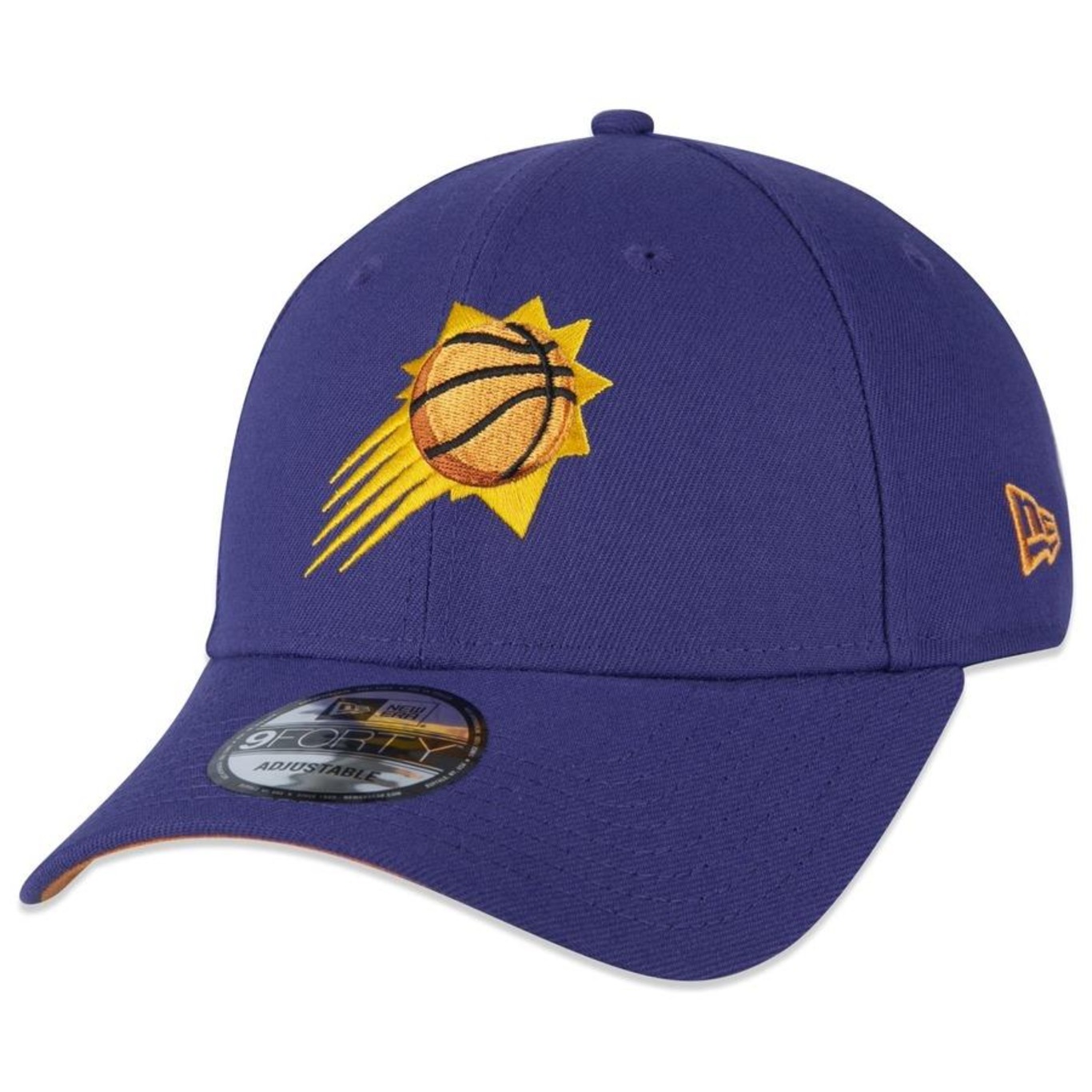 Boné Aba Curva New Era 9Forty NBA Phoenix Suns - Snapback - Adulto - Foto 1