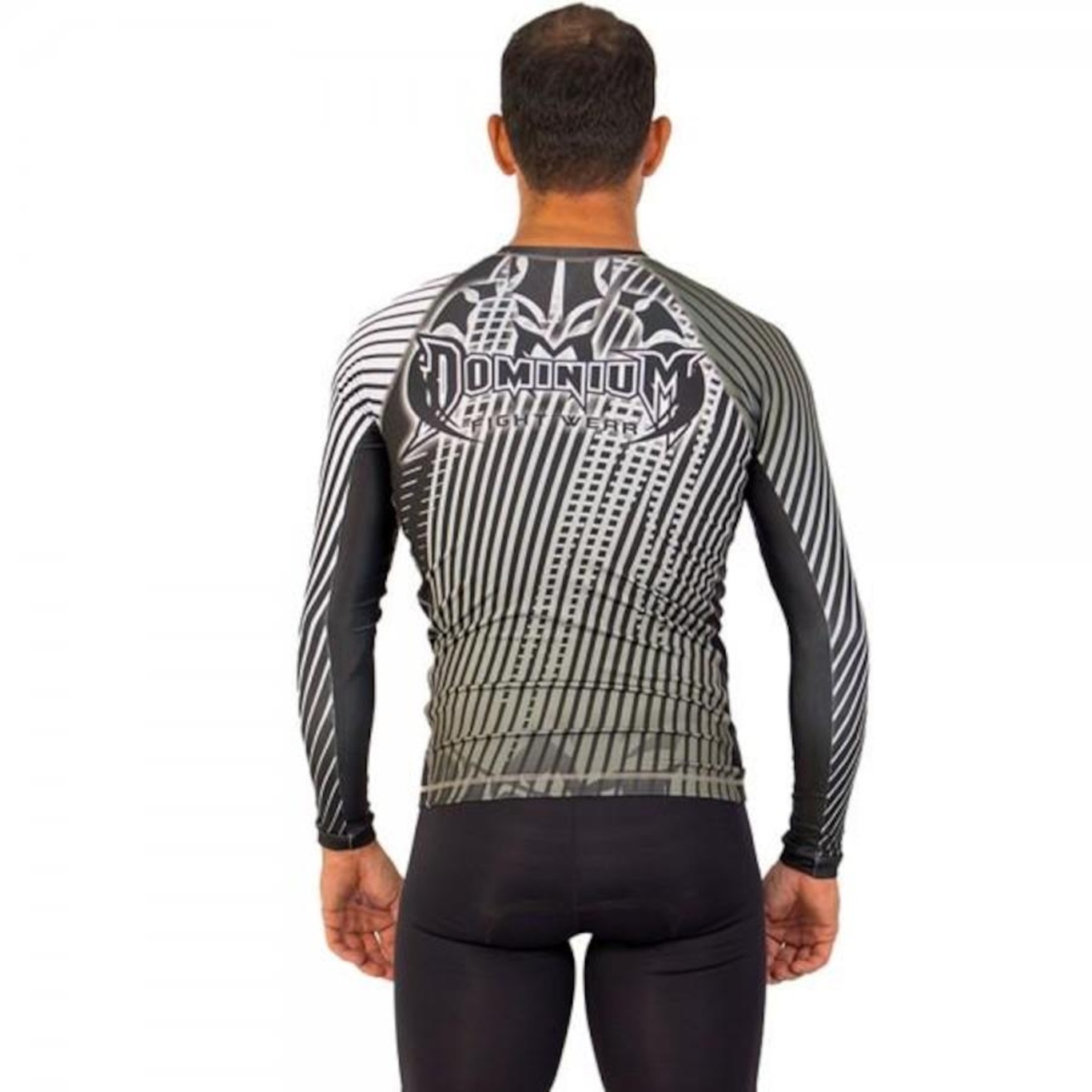 Camisa Rash Guard Compressão Dominium Fight Jiu Jitsu 05 Masculino