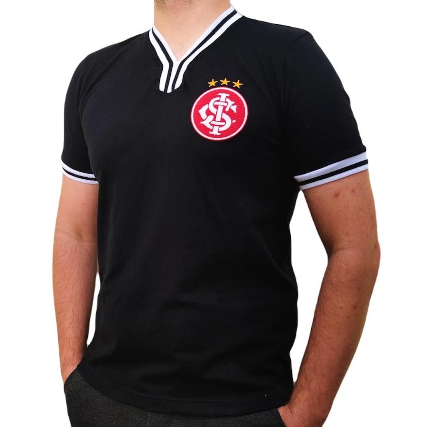 Camisa Retrô Feminina Internacional 1975 - Camisas Retrô Mania