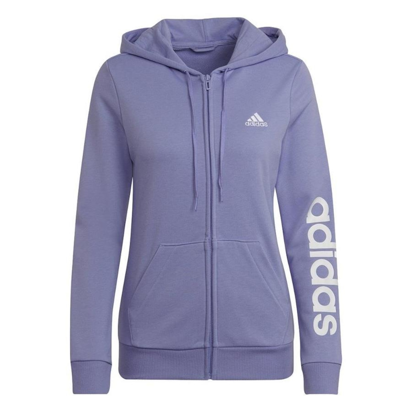 Jaqueta adidas Logo Linear - Feminina - Foto 1