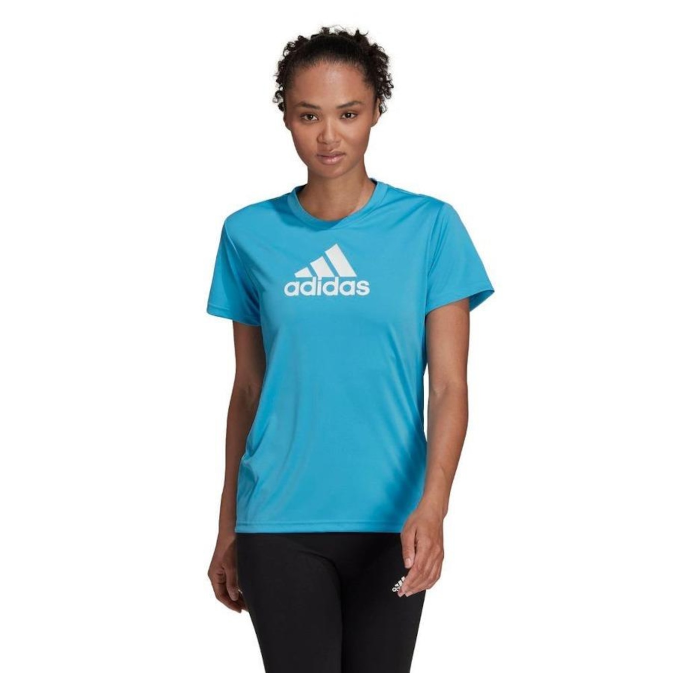 Camiseta adidas Logo - Feminina - Foto 2