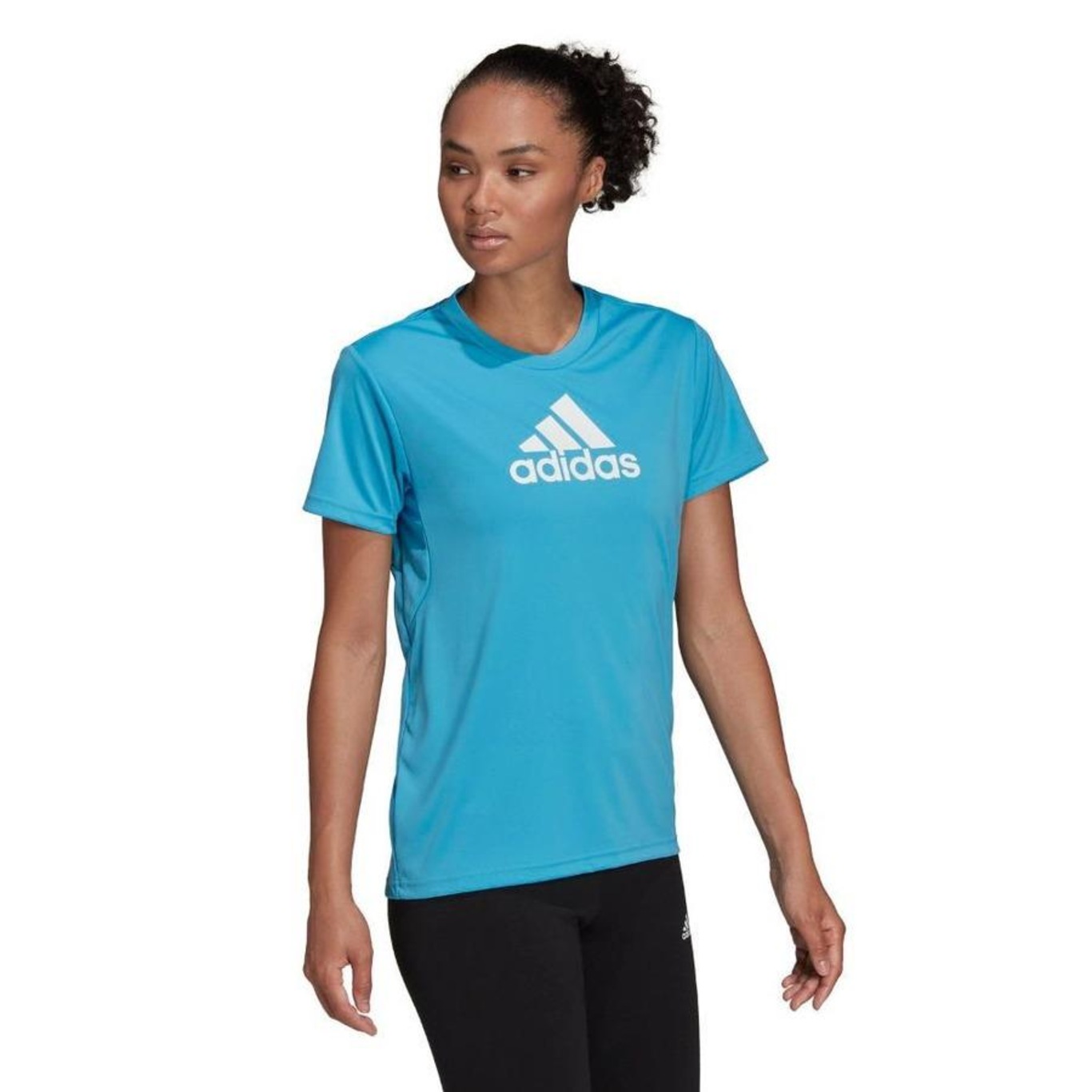 Camiseta adidas Logo - Feminina - Foto 4