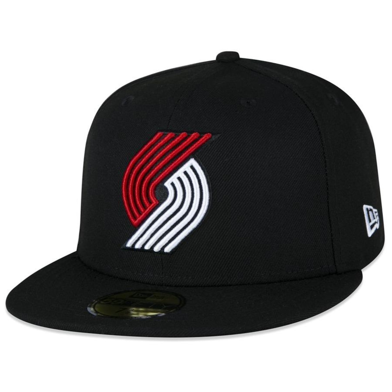 Boné Aba Reta New Era 59Fifty Aba Reta NBA PORTLAND TRAIL BLAZERS Aba Reta Fitted New Era - Foto 1