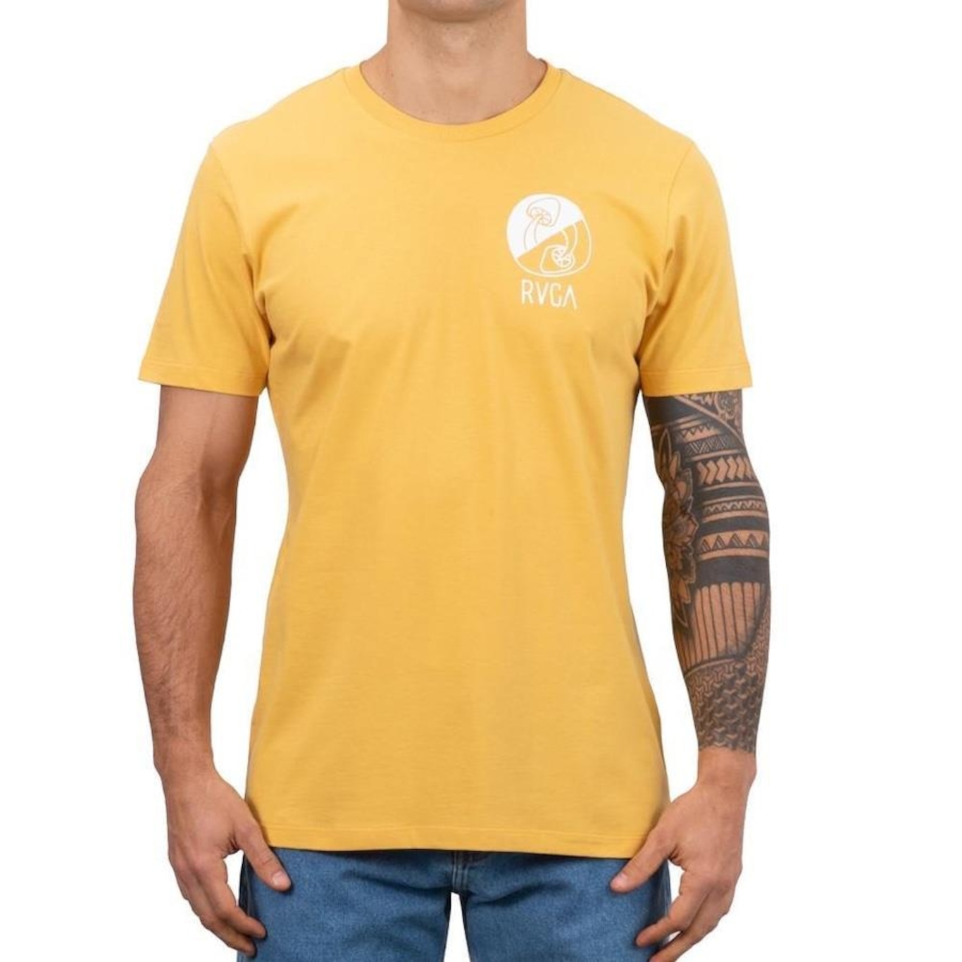 Camiseta RVCA Hi Dez - Masculina - Foto 1