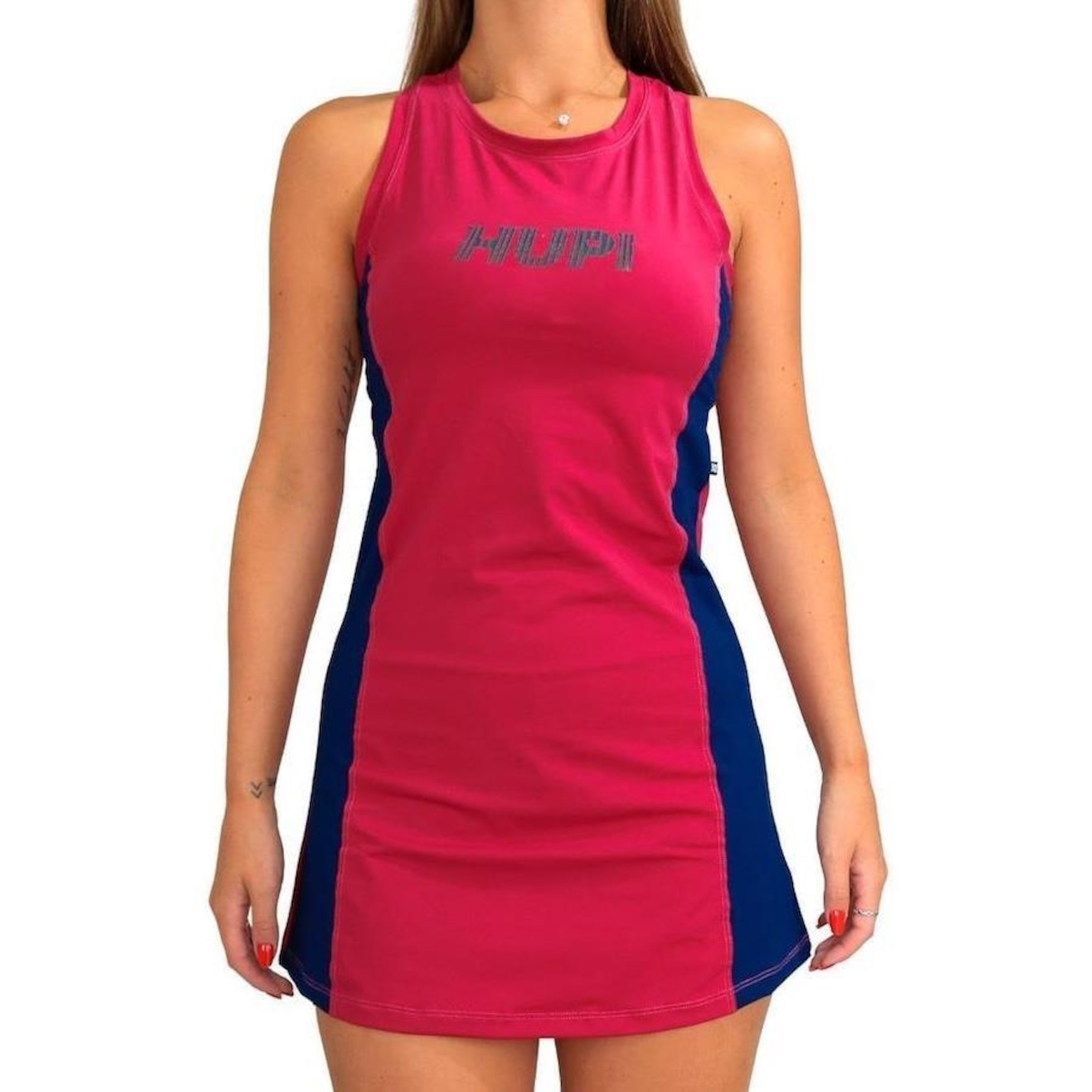 Vestido HUPI Beach Tennis com Shorts Boheme - Feminino - Foto 1