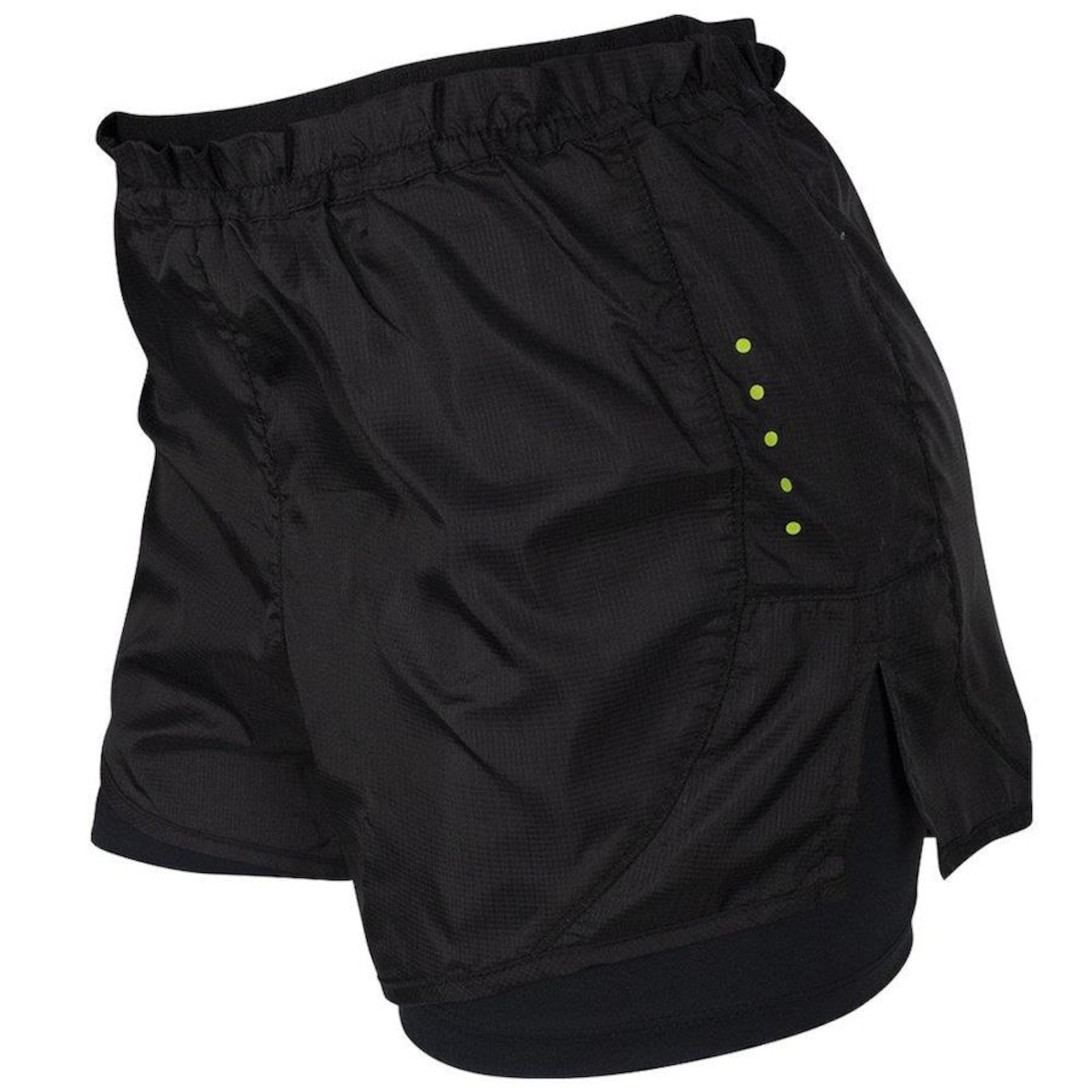 Shorts Alto Giro Aerofit - Feminino - Foto 1